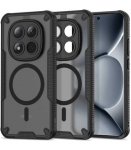 Matinis juodas dėklas Xiaomi Poco M8 Pro / Redmi Note 15 Pro Plus 5G telefonui "Tech-Protect Rugged Shield Magsafe"