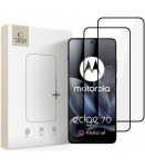 Apsauginis grūdintas stiklas Motorola Edge 70 5G telefonui "Tech-Protect Glass Fit+ 2-Pack"