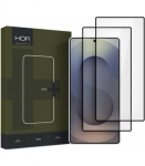 Juodas apsauginis grūdintas stiklas Samsung Galaxy S25 Ultra telefonui "Hofi Glass Pro+ 2-Pack"