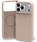 Dėklas Mercury Pure Magsafe Silicon Case Apple iPhone 17 Pro rožinio smėlio