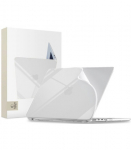 Skaidrus dėklas Apple MacBook Pro 16 M1-M5 / M5 PRO / M5 PRO MAX 2021-2026 kompiuteriui "Tech-Protect Softshell"