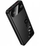 Juoda I&scaron;orinė baterija Power Bank 22.5W 10000mAh "Hoco J154"