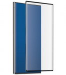 LCD apsauginis stikliukas 5D Full Glue Samsung S918 S23 Ultra 5G lenktas juodas be i&scaron;pjovimo