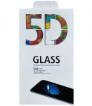 Juodas LCD apsauginis stikliukas Samsung Galaxy A16 4G / 5G / A17 4G / 5G telefonui "5D Full Glue"