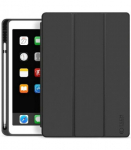 Juodas atverčiamas dėklas Apple iPad 10.2 2019 / 2020 / 2021 plan&scaron;etei "Tech-Protect SC Pen"