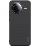 Juodas dėklas Poco F7 Pro telefonui "Nillkin Super Frosted Pro"