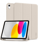 Smėlio spalvos (Starlight) atverčiamas dėklas Apple iPad 10.9 10 / 2022 plan&scaron;etei "Tech-Protect SC"
