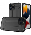 Juodas dėklas Apple iPhone 14 Pro Max telefonui "Hybrid Armor"