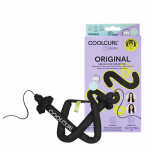 Cool Curl Hair Curling Tool Plaukų garbanojimo juosta Black