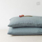 Linen Pillowcase Lininis pagalvės užvalkalas Blue Fog