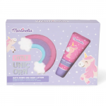 Little Unicorn Bath Bomb & Body Lotion Gift Set Kūno priežiūros rinkinys vaikams Rinkinys