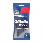 Blue II Disposable Razors Vienkartiniai skustuvai 5 vnt.