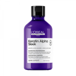 Keratin Alpha Sleek Shampoo Glotninamasis &scaron;ampūnas 300ml