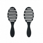 Flex Dry Hair Brush Lankstus &scaron;epetys plaukams Juodas