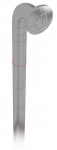Stipinas Mach1 2.00mm cinkuotas 14G 296mm
