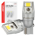 Led lemputės CANBUS T10 W5W 2SMD 3570 White 12V 24V