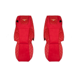 Odiniai sunkvežimių sėdynių užvalkalai DAF XF 105 EURO 6 (2013&rarr;)