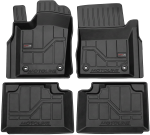 3D Priekiniai ir galiniai kilimėliai Jeep Grand Cherokee IV (2011-2022) Guminiai