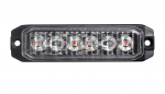 LED &scaron;vyturėlis Litleda geltonas, 12/24V, 6x3W LED