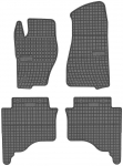 Automobiliniai kilimėliai Jeep Grand Cherokee III (2005-2010) Guminiai