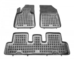 Automobiliniai kilimėliai Citroen C4 Picasso II 7 Seats (2013-2018) Guminiai