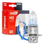 Halogeninės lemputės H3 12V 55W LumiTec NEXT GENERATION +135% DUO