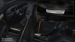 Slenksčių apsaugos Mercedes CLA Class X118 Shooting Brake (2019&rarr;)