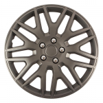Ratų gaubtas (kalpokas) 1 vnt. DAKAR NC R17 graphite with chrome nuts