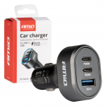Automobilinis įkroviklis 3.0 PD65W PD20W