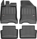Auto kilimėliai Renault Laguna II (2001-2007) Guminiai