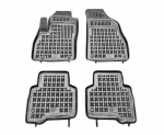 Automobiliniai kilimėliai Citroen Nemo 5 Seats (2007&rarr;) Guminiai