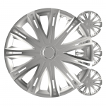 Ratų gaubtai (kalpokai) 4 vnt. Spark silver R17