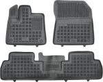 Auto kilimėliai Peugeot Rifter 5 Seats (2018&rarr;) Guminiai