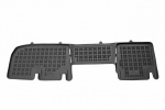 Automobiliniai kilimėliai Opel Vivaro B Row 2, With Vent (2014-2018) Guminiai