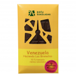 &Scaron;okolado plytelė Biržų &Scaron;okoladas Rū&scaron;inis tamsusis 70% &scaron;okoladas VENEZUELA, 75 g