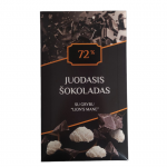 &Scaron;okolado plytelė Biržų &Scaron;okoladas 72% su Lion&rsquo;s Mane grybu, 75 g