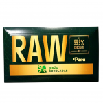 &Scaron;okolado plytelė Biržų &Scaron;okoladas 99,9% Raw Peru, 77 g