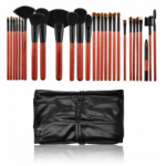 Mimo Tools for Beauty Makeup Brush Cherry & Black makiažo &scaron;epetėlių rinkinys 28 vnt.