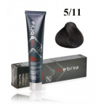 Inebrya Color profesionalūs plaukų dažai 100 ml. - 5/11 Light Chestnut Intense Ash