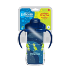 Dr.Browns TC01202 gertuvė dvigubomis sienelėmis su &scaron;iaudeliu 300ml