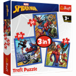 Trefl 34841T &bdquo;3 in 1&ldquo; Dėlionių rinkinys