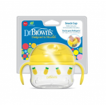 Dr.Browns TF118 sausų užkandžių indelis, geltonas