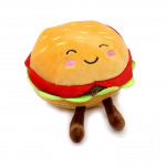 Softlings Foodies mink&scaron;tas pliu&scaron;inis hamburgeris 16 cm
