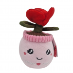 Pliu&scaron;inė gėlė rožė vazone 15 cm