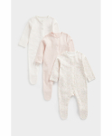 MOTHERCARE &scaron;liaužtinukas ilgomis rankovėmis, 3 vnt., CB313