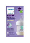 PHILIPS AVENT 83024 Buteliukas "Natural Response" su papildomu AirFree vožtuvu, 0mėn.+, 125ml, SCY670/01