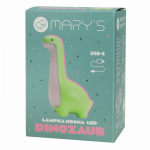MARY'S LED naktinė lemputė DINOSAUR, MW20724