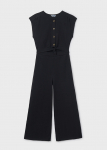 MAYORAL kombinezonas trumpomis rankovėmis, black, 6865-21, 157 cm