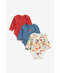 MOTHERCARE smėlinukas ilgomis rankovėmis, 3 vnt., ZA021