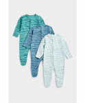 MOTHERCARE &scaron;liaužtinukas ilgomis rankovėmis, 3 vnt., CB240
